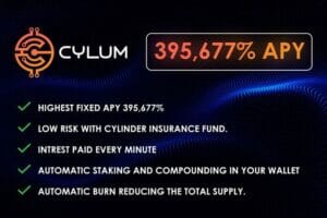 Cylum Launches Highest APY Staking Reward in the Crypto Space PlatoBlockchain Data Intelligence. Vertical Search. Ai.