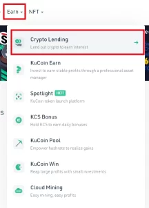 KuCoin Lending Crypto Coinzone PlatoBlockchainDataIntelligenceで受動的な収入を得る方法。 垂直検索。 愛。