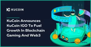 KuCoin annonce KuCoin IGO pour alimenter la croissance des jeux Blockchain et de l'intelligence des données Web3 PlatoBlockchain. Recherche verticale. Aï.