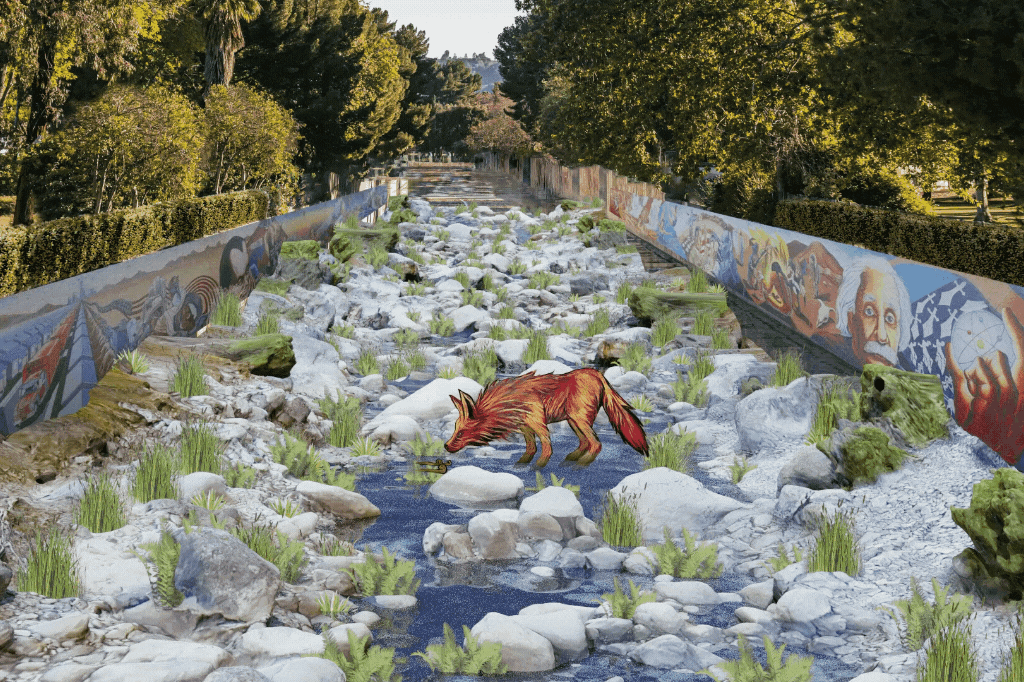 The River Once Run - Judy Baca - Monumental Perspectives - LACMA és Snap