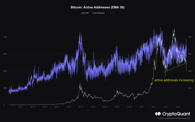 Bitcoin Utility vokser i løpet av Bear Market PlatoBlockchain Data Intelligence. Vertikalt søk. Ai.