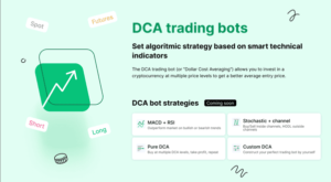 Bitsgap تطلق DCA Bot لتعزيز ذكاء بيانات PlatoBlockchain لتداول العملات المشفرة الآلي. البحث العمودي. منظمة العفو الدولية.