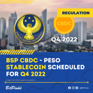 BSP CBDC Digital Currency Initiative planlagt for Q4 2022 PlatoBlockchain Data Intelligence. Vertikalt søk. Ai.