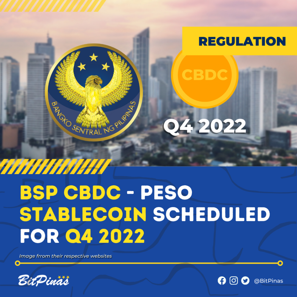 BSP CBDC Digital Currency Initiative planerat för Q4 2022 PlatoBlockchain Data Intelligence. Vertikal sökning. Ai.