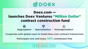 Doex.com نے ایک یکساں معاہدہ تجارتی ماحول پلیٹو بلاکچین ڈیٹا انٹیلی جنس بنانے کے لیے Doex وینچرز کا آغاز کیا۔ عمودی تلاش۔ عی