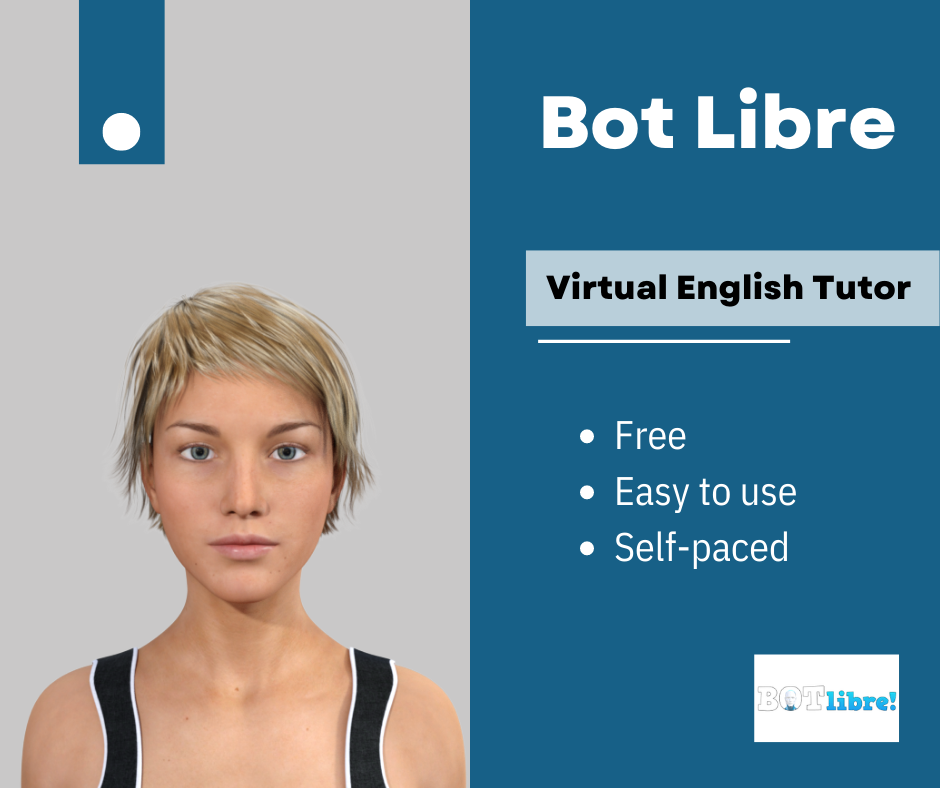 Belajar Bahasa Inggris Menjadi Mudah- Aplikasi Seluler Bot Libre, PlatoBlockchain Data Intelligence. Pencarian Vertikal. ai.