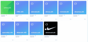 RTFKT de Nike compró el nombre de dominio ETH "DotSwoosh" por $ 35 Inteligencia de datos PlatoBlockchain. Búsqueda vertical. Ai.