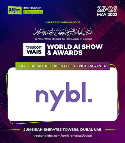 nybl Joins World AI Show & Awards as The Official Artificial Intelligence Partner PlatoBlockchain Data Intelligence. Vertical Search. Ai.