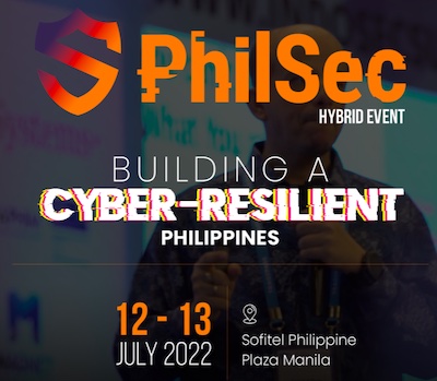 PhilSec 2022 Set to Discuss Strategies to Strengthen Philippines' Cybersecurity PlatoBlockchain Data Intelligence. Vertical Search. Ai.