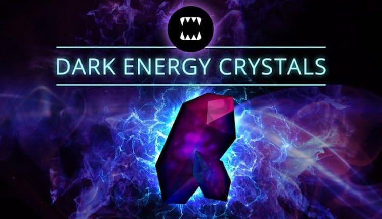 انرژی تاریک - کریستال ها - سرزمین های خرد شده