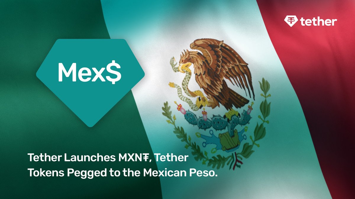 Το Tether εκτοξεύει διακριτικά συνδεδεμένα στο μεξικανικό πέσο σε Ethereum, Tron και Polygon
