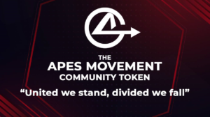 The Apes Movement Community Token is going live this week. PlatoBlockchain Data Intelligence. Vertical Search. Ai.