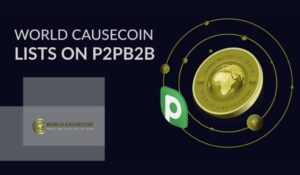 World Causecoin 代币在 P2PB2B PlatoBlockchain 数据智能上首次亮相。垂直搜索。人工智能。