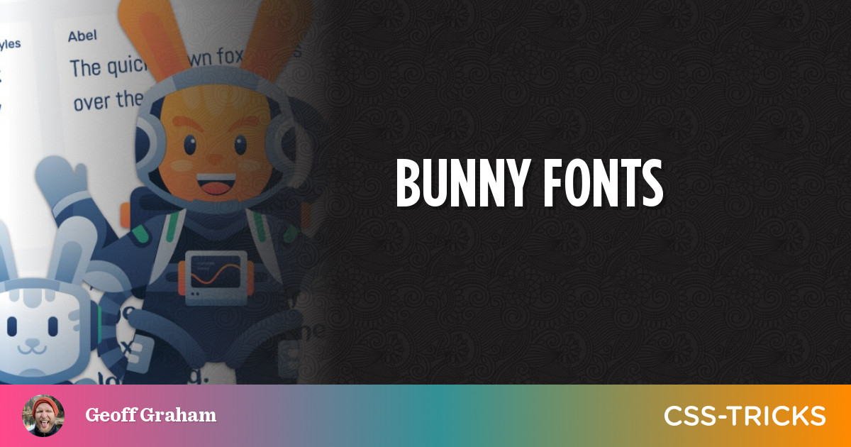 Bunny Fonts PlatoBlockchain Veri Zekası. Dikey Arama. Ai.