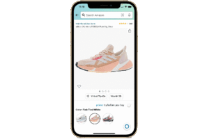 Amazonでは、AR PlatoBlockchain Data Intelligenceを使用して、購入する前に靴を「試着」できます。 垂直検索。 愛。
