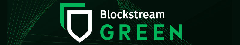 محفظة BlockStream الخضراء