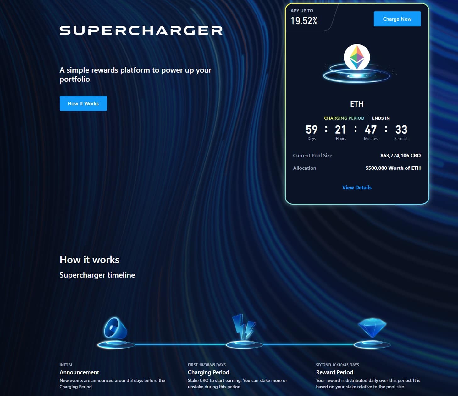superchargeur d'échange crypto.com