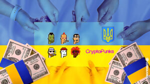 CryptoPunk جو یوکرین کو عطیہ کیا گیا تھا 90 ETH PlatoBlockchain ڈیٹا انٹیلی جنس میں فروخت ہوا۔ عمودی تلاش۔ عی