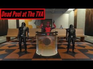 Deadpool bei der TVA Etabliert in VR mit Blade and Sorcery VR Games PlatoBlockchain Data Intelligence. Vertikale Suche. Ai.