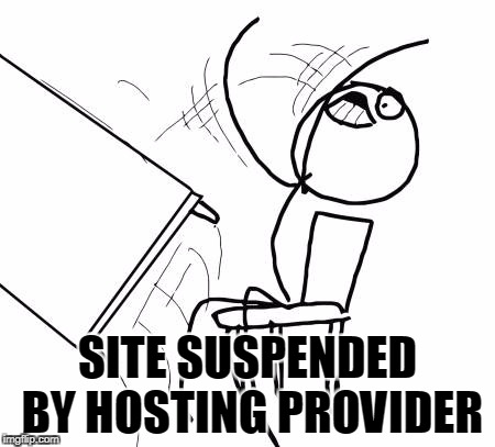 lukke dit websted ned på grund af malware