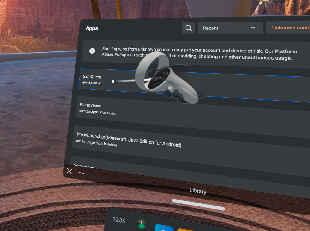Tartalom oldalbetöltése az Oculus Quest és Quest 2 alkalmazásban a SideQuest (2022-ben frissített) PlatoBlockchain adatintelligencia használatával. Függőleges keresés. Ai.