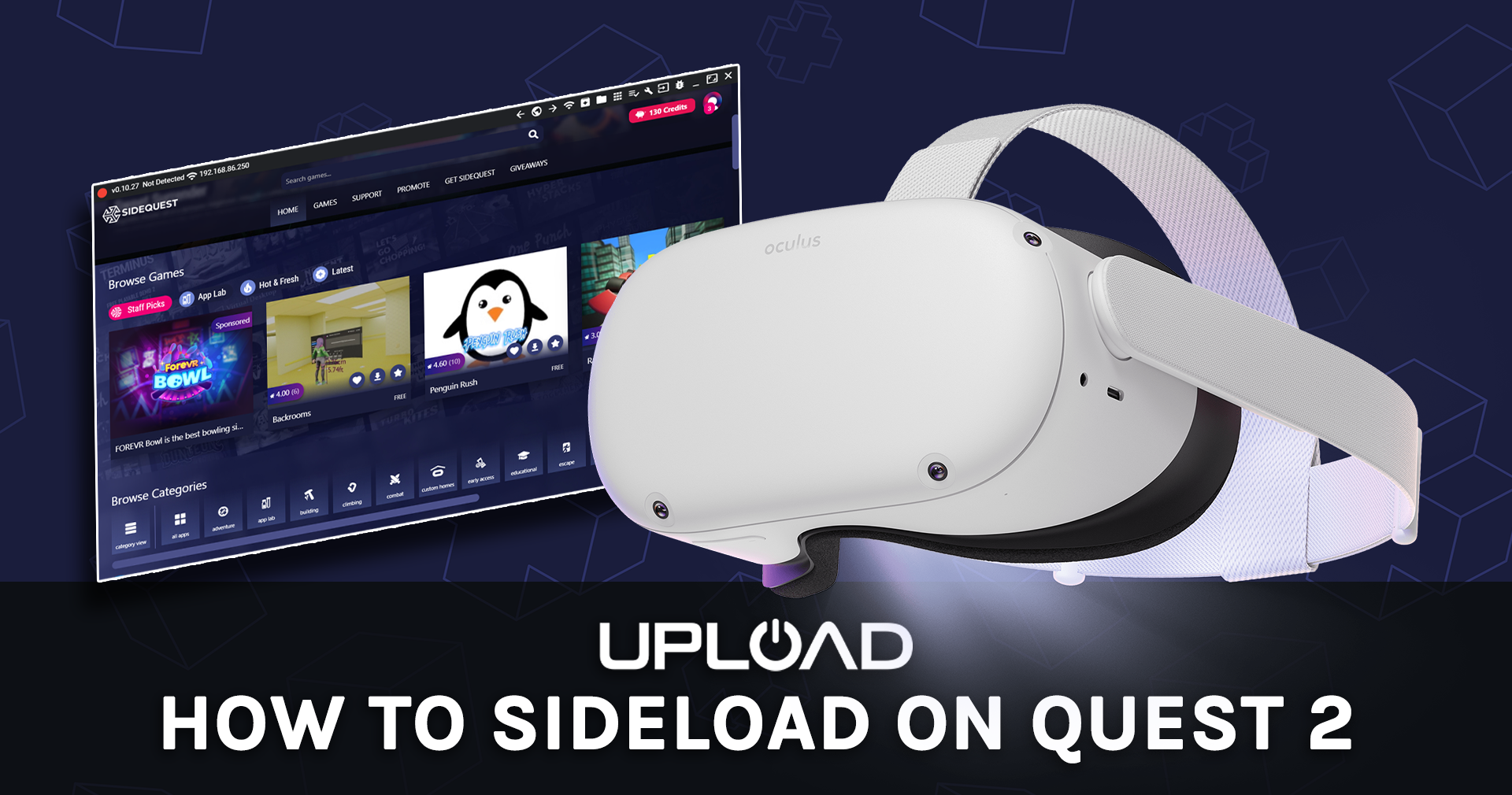Come eseguire il sideload dei contenuti su Oculus Quest e Quest 2 utilizzando SideQuest (aggiornato al 2022) PlatoBlockchain Data Intelligence. Ricerca verticale. Ai.