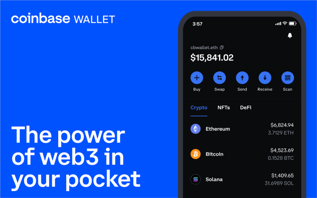 Making web3 more accessible and intuitive — meet the new Coinbase Wallet mobile app Coinbase PlatoBlockchain Data Intelligence. Vertical Search. Ai.