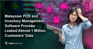 Malaysisk leverandør av POS- og lagerstyringsprogramvare lekket nesten 1 million kunders data PlatoBlockchain Data Intelligence. Vertikalt søk. Ai.