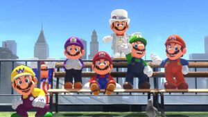 A Mario Odyssey 10 játékossal játszható az új PlatoBlockchain Data Intelligence többjátékos módban. Függőleges keresés. Ai.