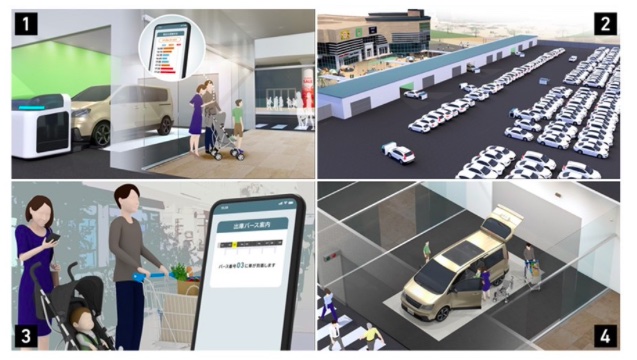 MHI Group starter demonstrasjonstesting av automatisert betjent parkeringssystem ved bruk av AGV-roboter på Outlet Mall i Chiba PlatoBlockchain Data Intelligence. Vertikalt søk. Ai.