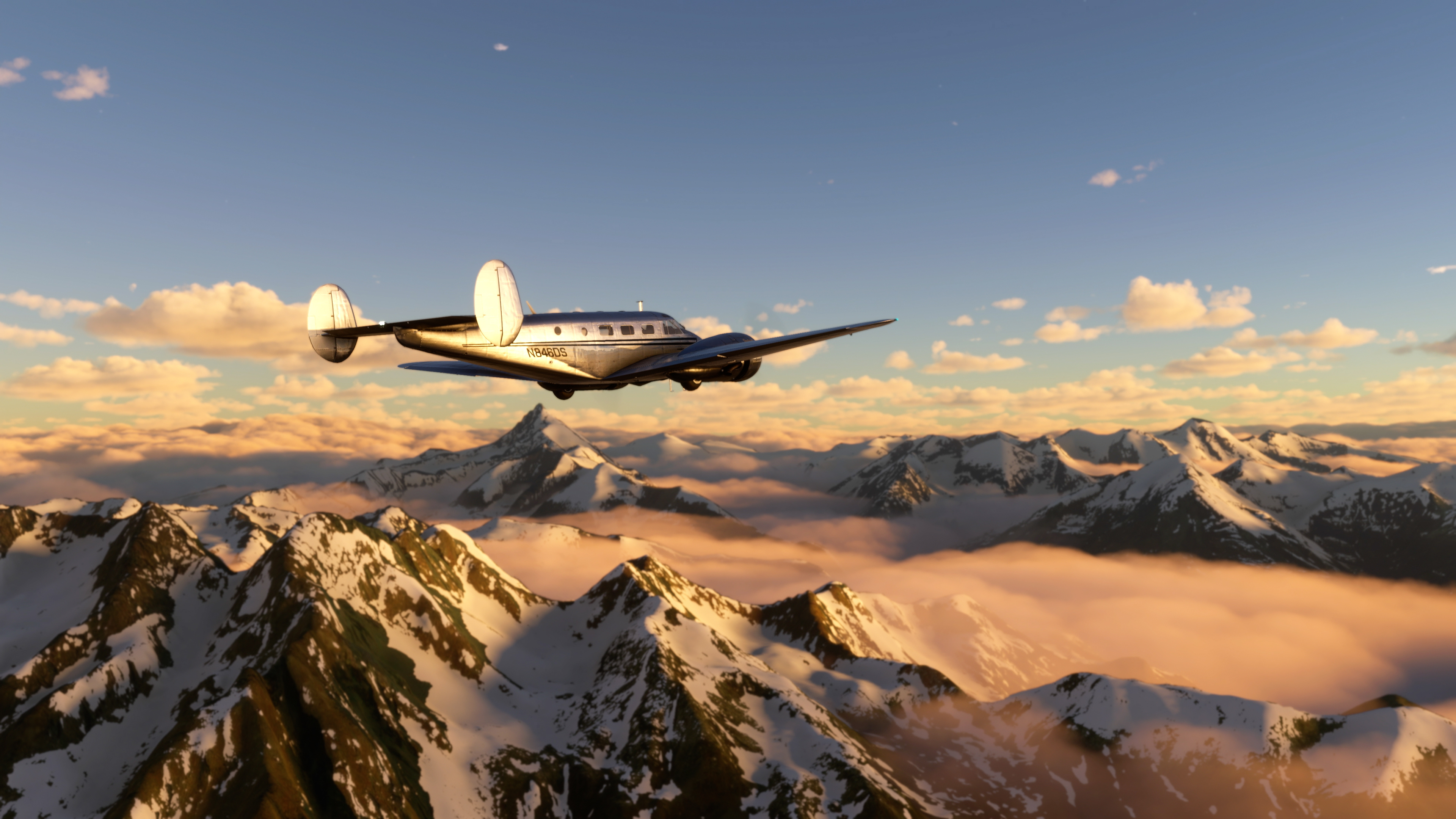 Microsoft Flight Simulator - Local Legends 5 - Beechcraft Model 18 Captură de ecran