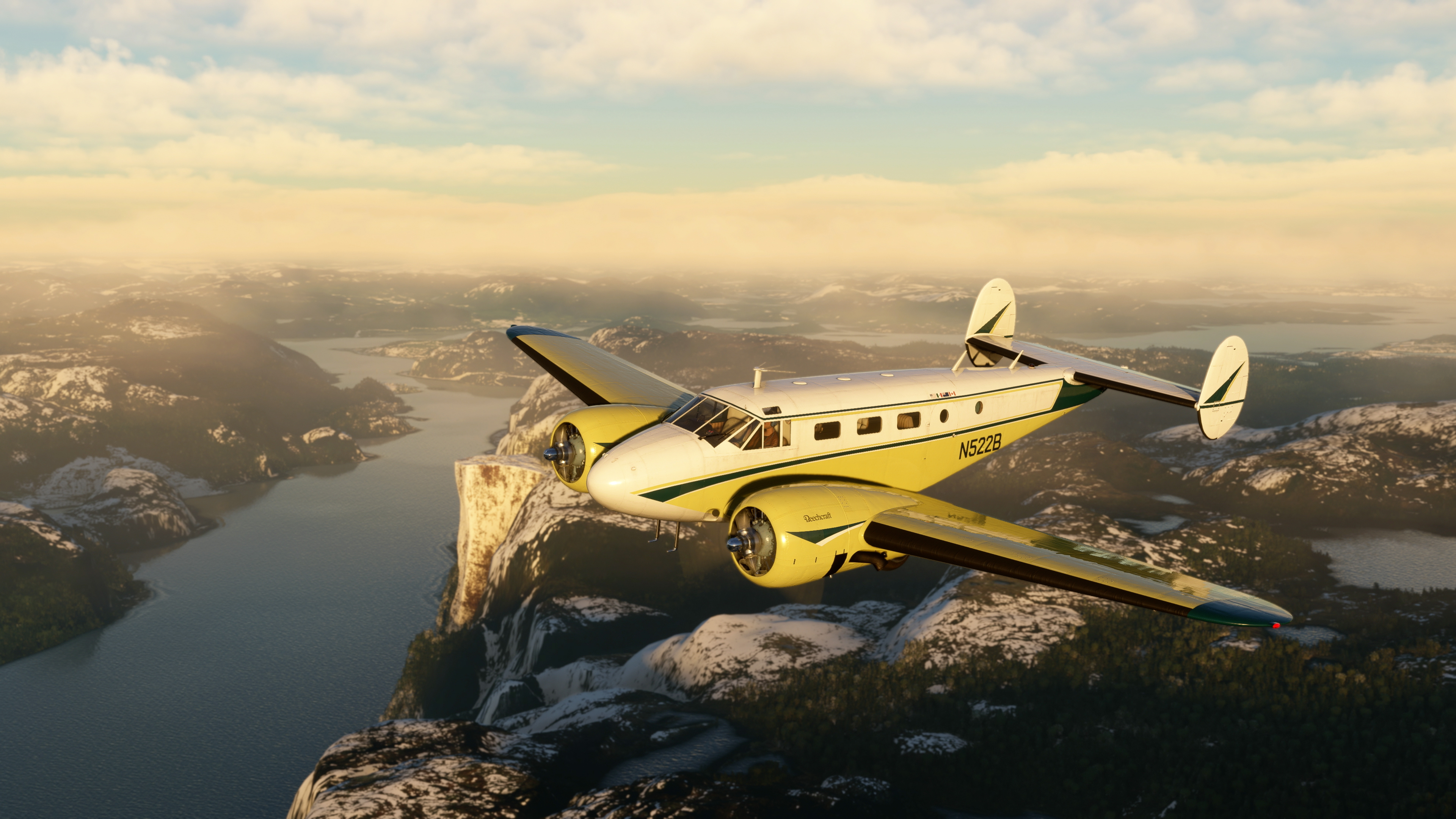 Microsoft Flight Simulator - Local Legends 5 - Beechcraft Model 18 Captură de ecran