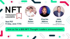 NFT Thought Leaders devine Go-To Web3 Evenimentul GMW3 Live VR Focus PlatoBlockchain Data Intelligence. Căutare verticală. Ai.