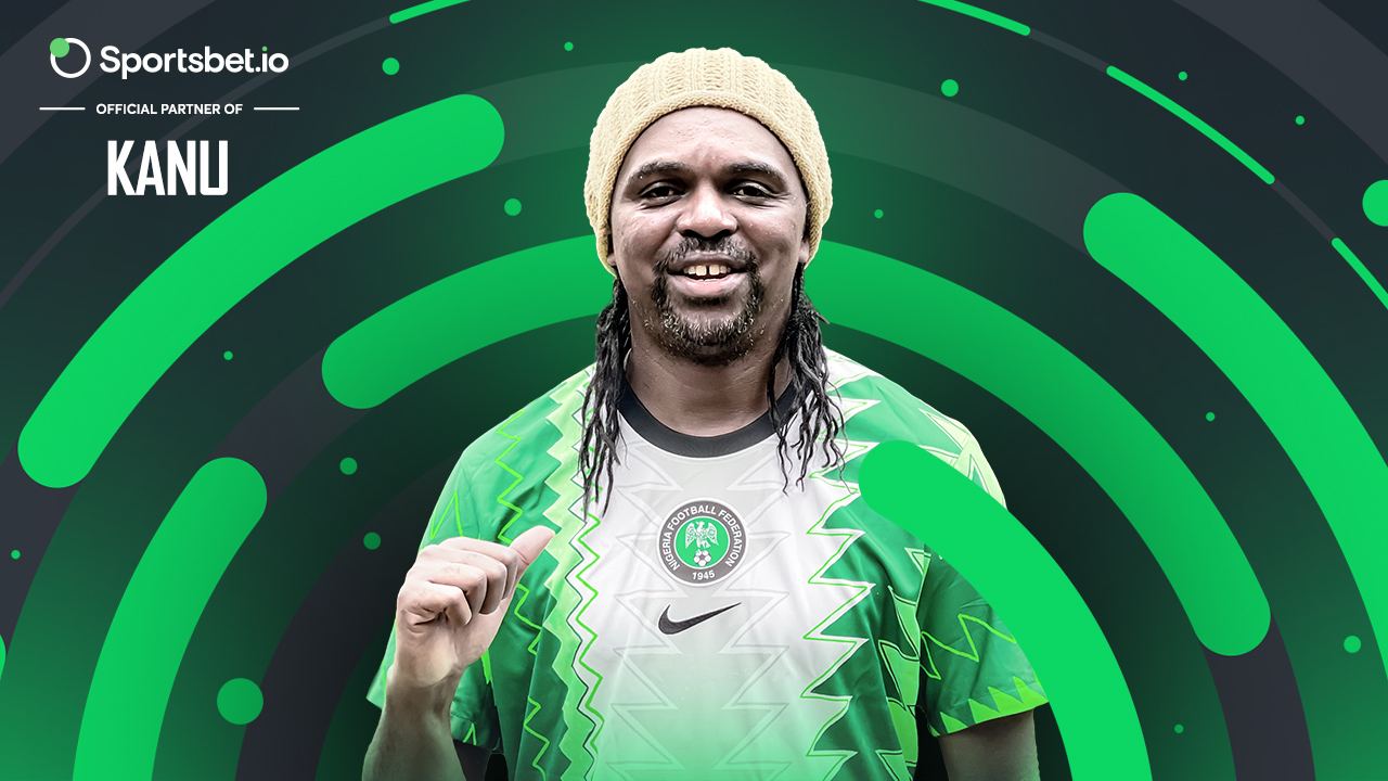 نيجيريا و Arsenal Football Club Legend Nwankwo Kanu يوقعان على Sportsbet.io PlatoBlockchain Data Intelligence. البحث العمودي. عاي.