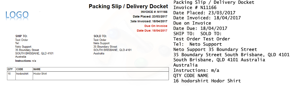 OCR to extract data from delivery dockets