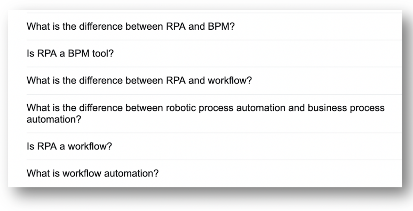 RPA vs BPM : Synergies and Differences
