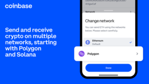 Send and receive crypto on multiple networks, starting with Polygon and Solana PlatoBlockchain Data Intelligence. Vertical Search. Ai.