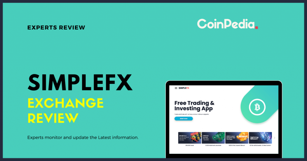 SimpleFX Exchange Review 2022 – Díjak, támogatott érmék, GYIK és még több PlatoBlockchain adatintelligencia. Függőleges keresés. Ai.