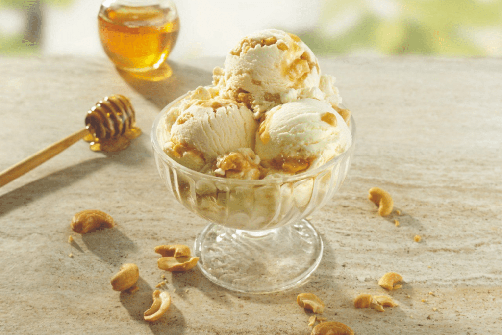 ice cream topped with honey. Fundraising Restaurants In Chicago