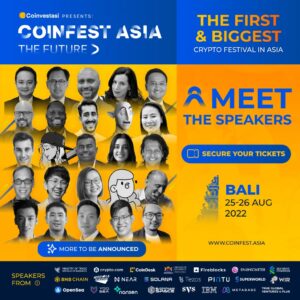 Indonesia tổ chức Coinfest Châu Á, Lễ hội tiền điện tử đầu tiên và lớn nhất ở Châu Á Trí tuệ dữ liệu PlatoBlockchain. Tìm kiếm dọc. Ái.