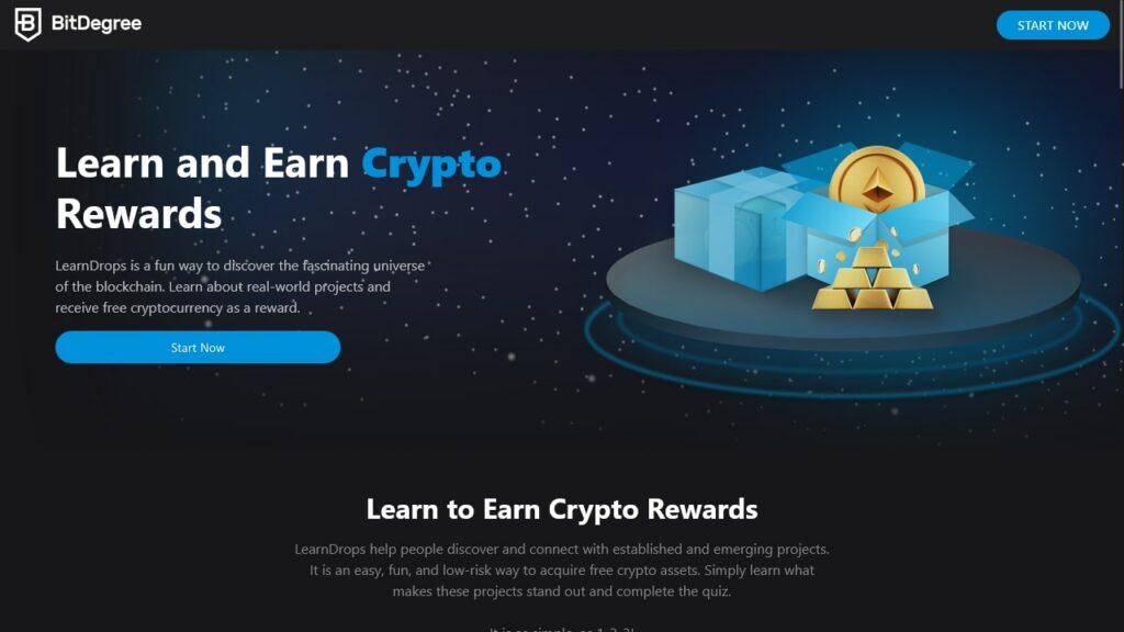 Learn and Earn Crypto Rewards at BitDegree