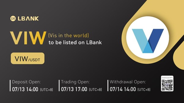 Vis In the World (VIW) тепер доступний для торгівлі на біржі LBank PlatoBlockchain Data Intelligence. Вертикальний пошук. Ai.