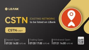 Casting Network (CSTN) ist jetzt für den Handel an der LBank Exchange PlatoBlockchain Data Intelligence verfügbar. Vertikale Suche. Ai.