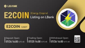 Energy Empire (E2COIN) Is Now Available for Trading on LBank Exchange PlatoBlockchain Data Intelligence. Vertical Search. Ai.