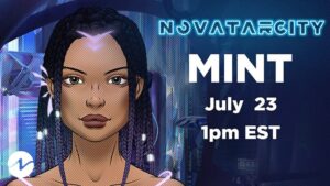 L'invecchiamento unico NFT Novatar Mint inizia insieme all'immersive Virtual City PlatoBlockchain Data Intelligence. Ricerca verticale. Ai.