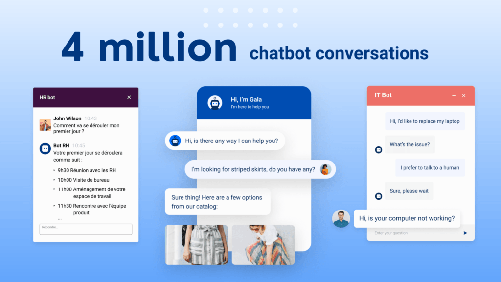 Έχουμε αναλύσει 4 εκατομμύρια συνομιλίες chatbot. Να τι μάθαμε. PlatoBlockchain Data Intelligence. Κάθετη αναζήτηση. Ολα συμπεριλαμβάνονται.