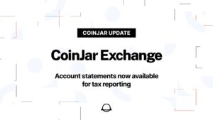 CoinJar Exchange account statements are here Company & Product PlatoBlockchain Data Intelligence. Vertical Search. Ai.