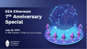 Celebre los héroes y los hitos de Ethereum en el evento especial PlatoBlockchain Data Intelligence del 7.° aniversario de EEA. Búsqueda vertical. Ai.