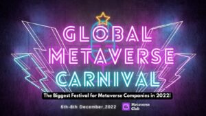 Global Metaverse Carnival - Den største festival for Metaverse-virksomheder i 2022! -Af Metaverse Club PlatoBlockchain Data Intelligence. Lodret søgning. Ai.
