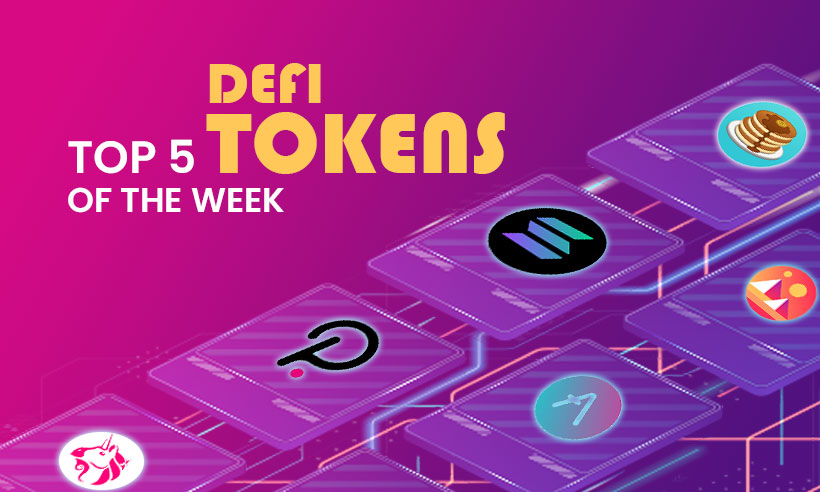 Her er de 5 beste DeFi-tokenene i uken PlatoBlockchain Data Intelligence. Vertikalt søk. Ai.